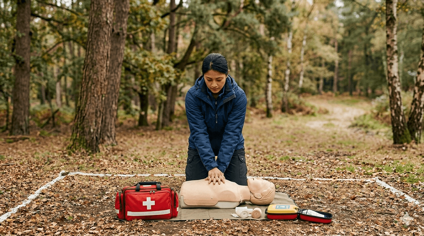 Emergency First Aid at Work +F training on the Isle of Man